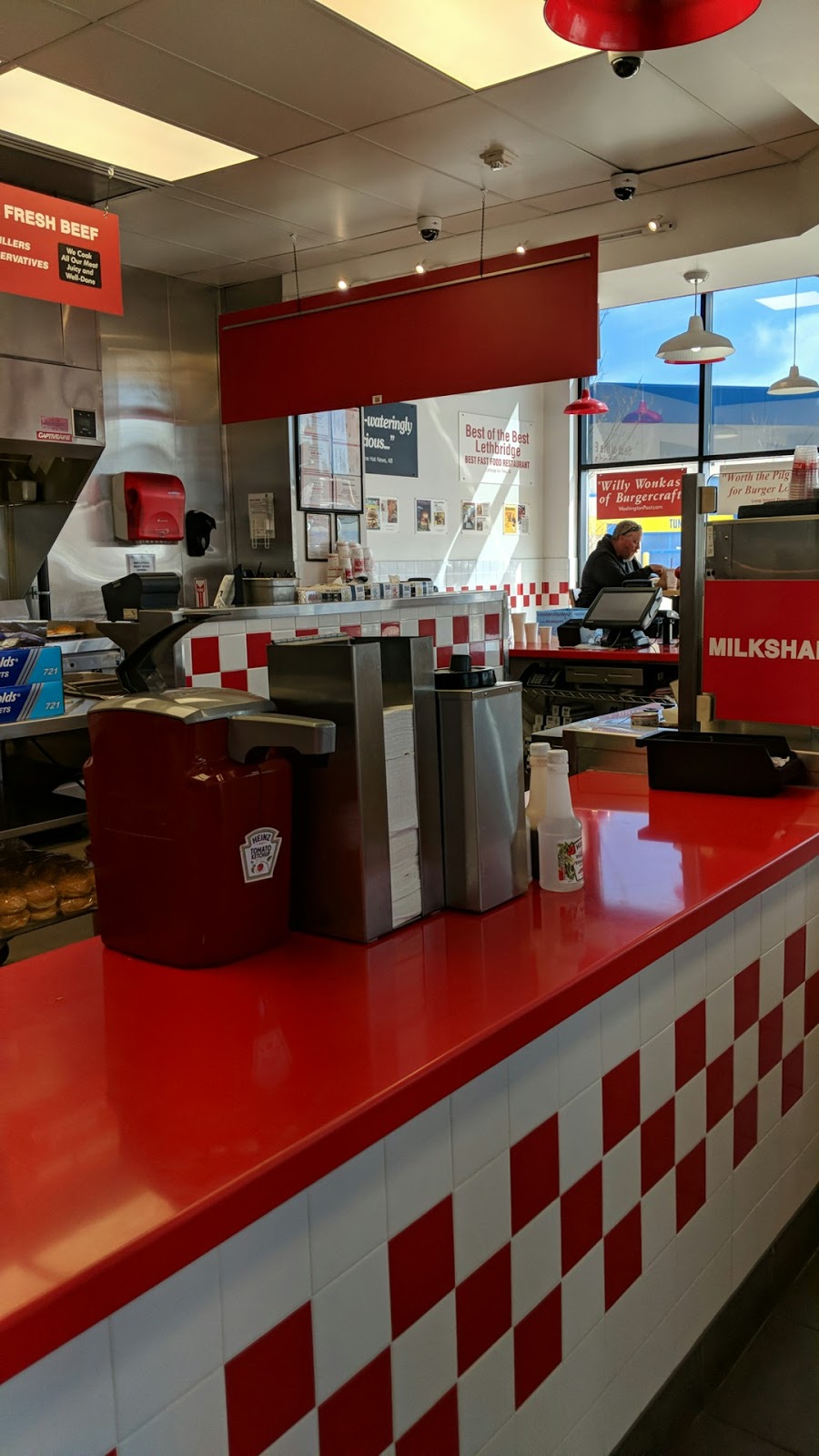Five Guys | 2618 32 St NE, Calgary, AB T1Y 5T4, Canada | Phone: (403) 291-5697