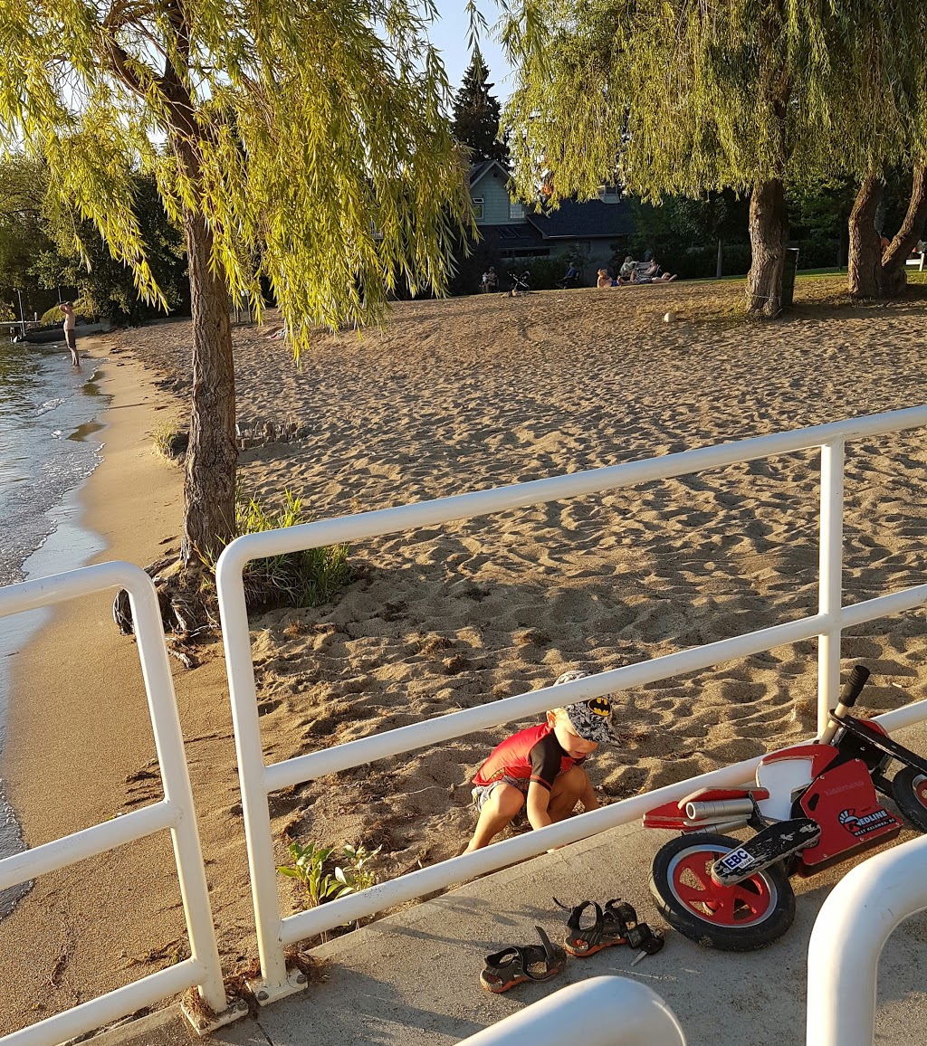 Rotary Beach Park | 3726, 3736 Lakeshore Rd, Kelowna, BC V1W, Canada | Phone: (250) 862-6191