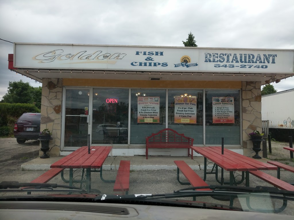 Golden Fish & Chips | 684 St David St N, Fergus, ON N1M 2K8, Canada | Phone: (519) 843-2740