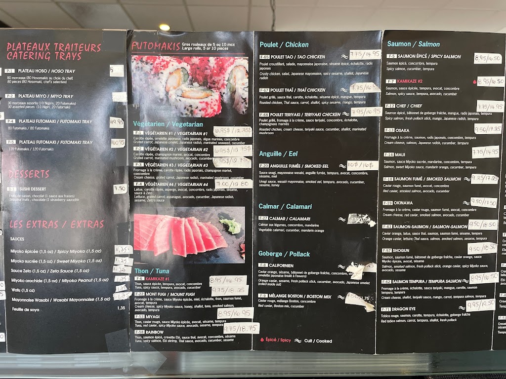 Miyoko Sushi | 989 Rue Labelle, Saint-Jérôme, QC J7Z 5N5, Canada | Phone: (450) 431-4494