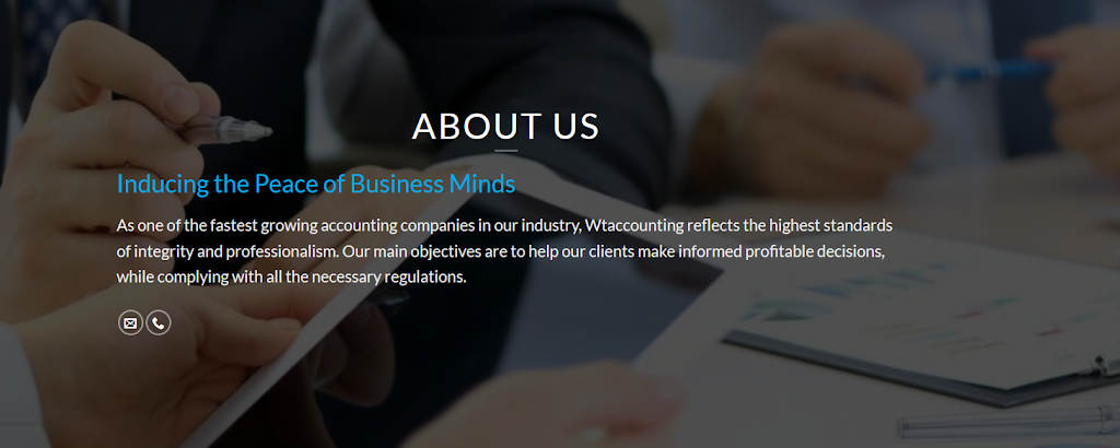 WT Accounting & Tax Services | 211 Andrews Trail, Milton, ON L9T 6S7, Canada | Phone: (647) 887-2257