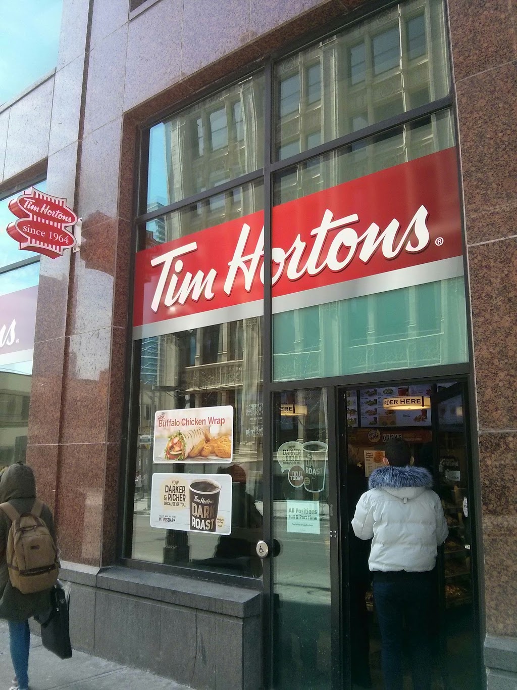Tim Hortons | 150 John St Unit 102, Toronto, ON M5V 3C3, Canada | Phone: (647) 343-1733
