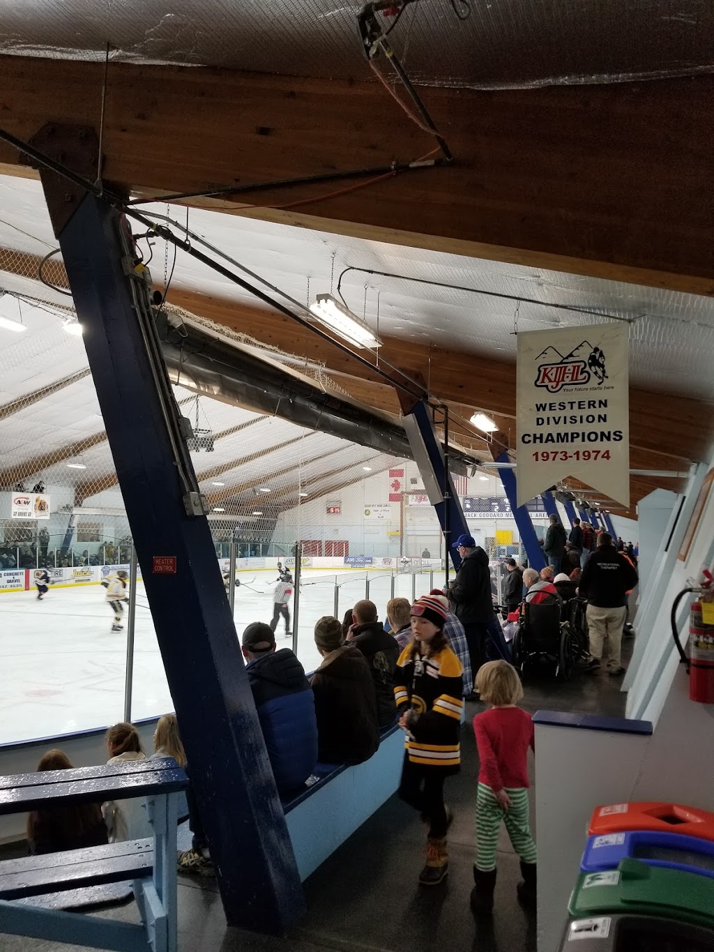Jack Goddard Memorial Arena | 2020 Central Ave, Grand Forks, BC V0H 1H0, Canada | Phone: (250) 442-2202