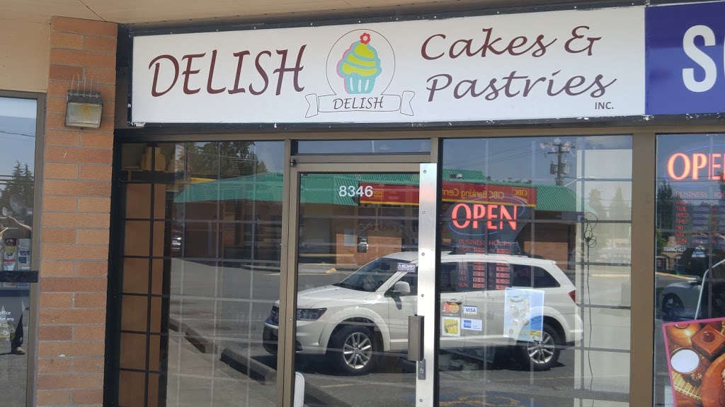 Delish Cakes & Pastries | 8346 112 St, Delta, BC V4C 7A2, Canada | Phone: (778) 695-3033
