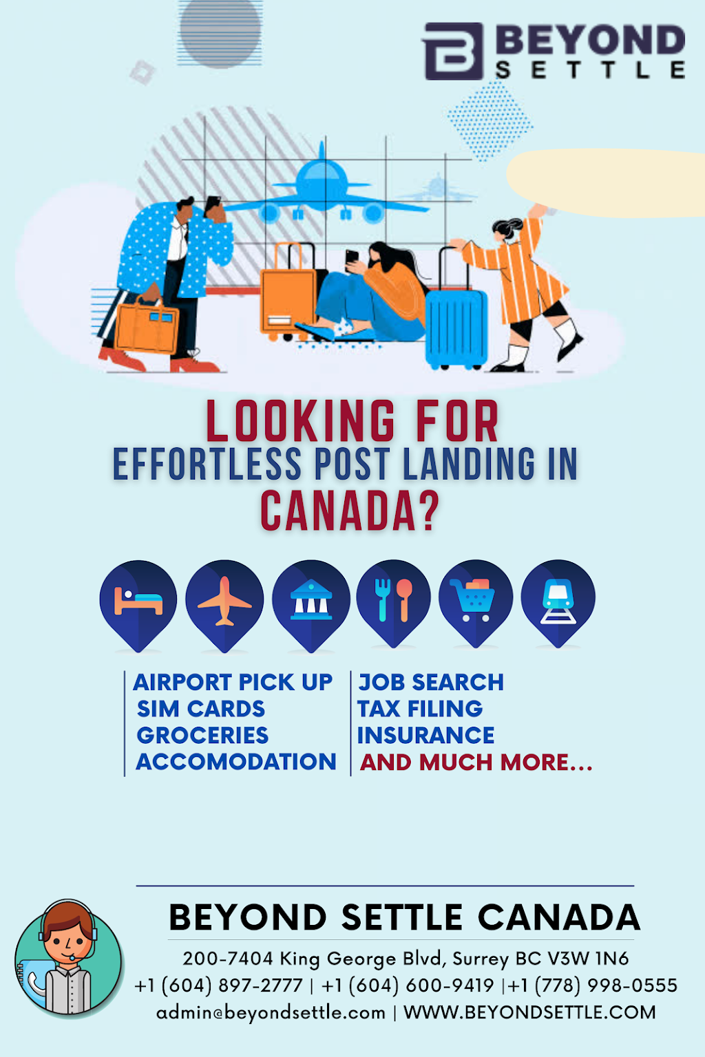 Beyond Settle Canada | 7404 King George Blvd Suite 200, Surrey, BC V3W 1N6, Canada | Phone: (604) 657-7427