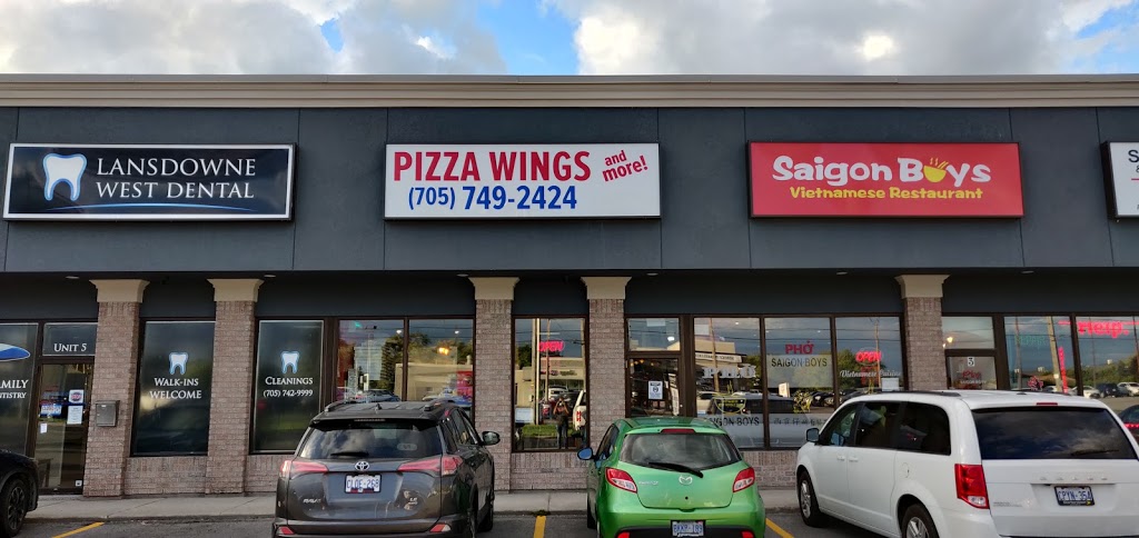 Pizza Wings & more | 1524 Lansdowne St W, Peterborough, ON K9J 2A2, Canada | Phone: (705) 749-2424