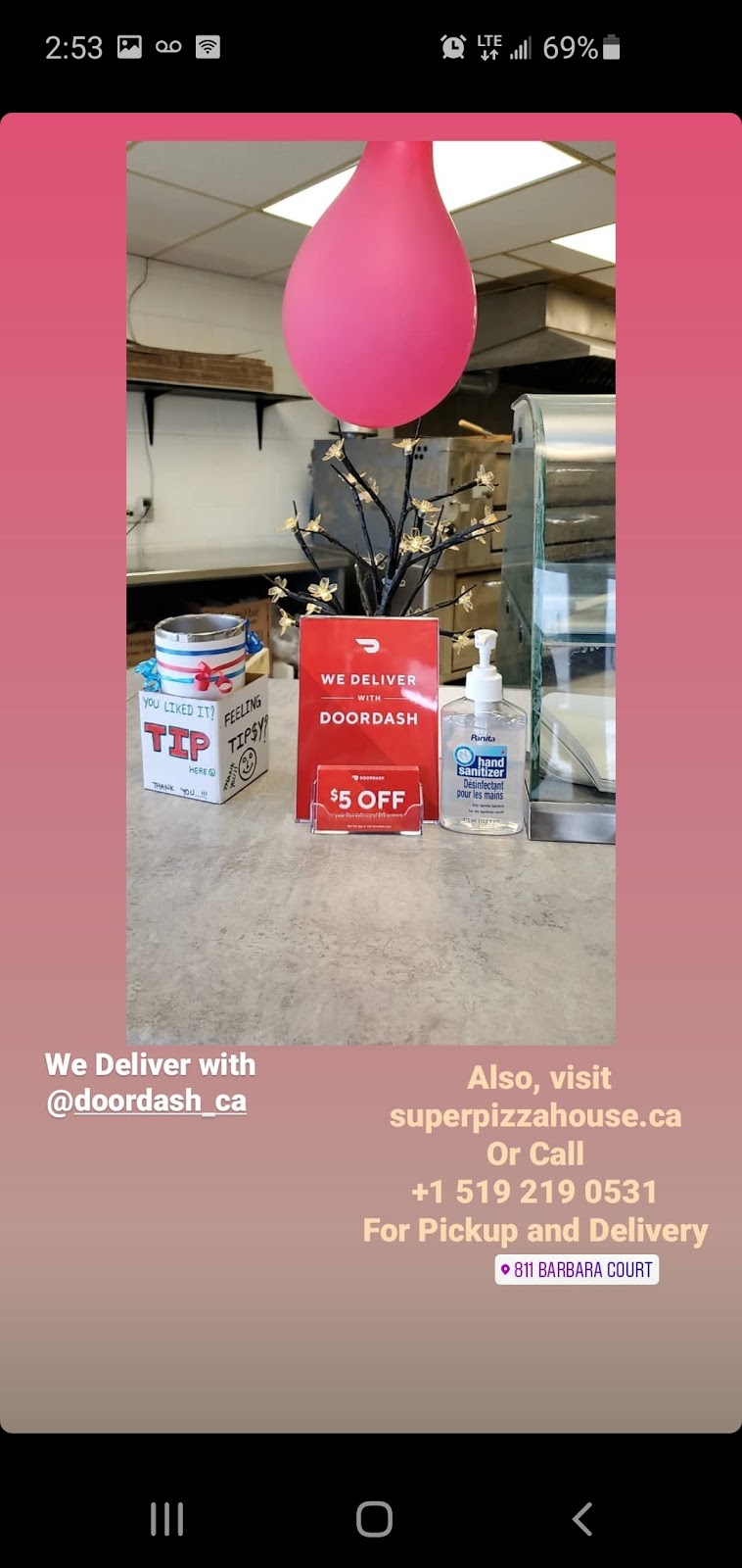 Super Pizza House | 811 Barbara Ct, Cambridge, ON N3H 2N3, Canada | Phone: (519) 219-0531
