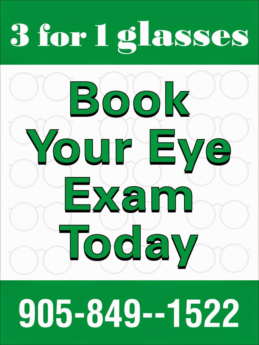 3 for 1 Glasses Oakville | 220 North Service Rd W, Oakville, ON L6M 2Y3, Canada | Phone: (905) 849-1522