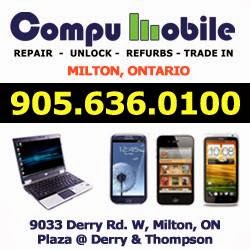 CompuMobile | 9033 Derry Rd W, Milton, ON L9T 7Y9, Canada | Phone: (905) 636-0100