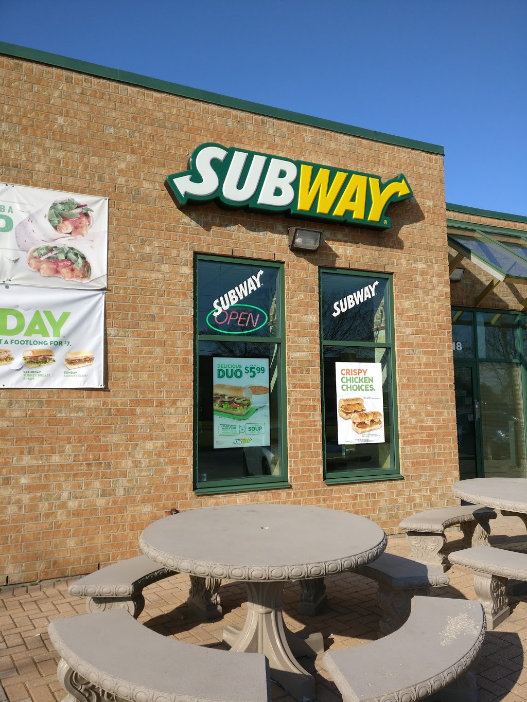 Subway | 3200 Deziel Dr Suite 218, Windsor, ON N8W 5K8, Canada | Phone: (519) 944-2361