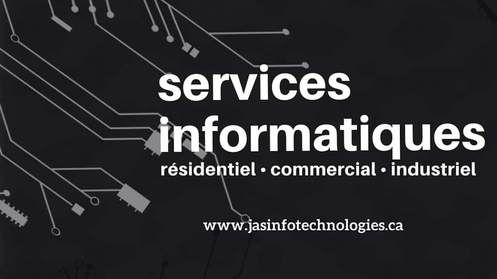 JAS Info Technologies | point of interest | 19 Rue Pasteur, Notre-Dame-de-lÎle-Perrot, QC J7V 8Y7, Canada | 4388686844 OR +1 438-868-6844