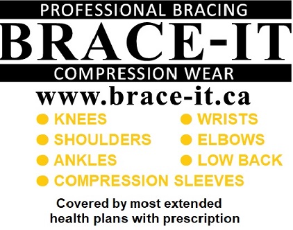 Brace-It.ca Orthopedic Bracing & Compression Wear | 1066 Brant St, Burlington, ON L7R 2J9, Canada | Phone: (905) 634-8598