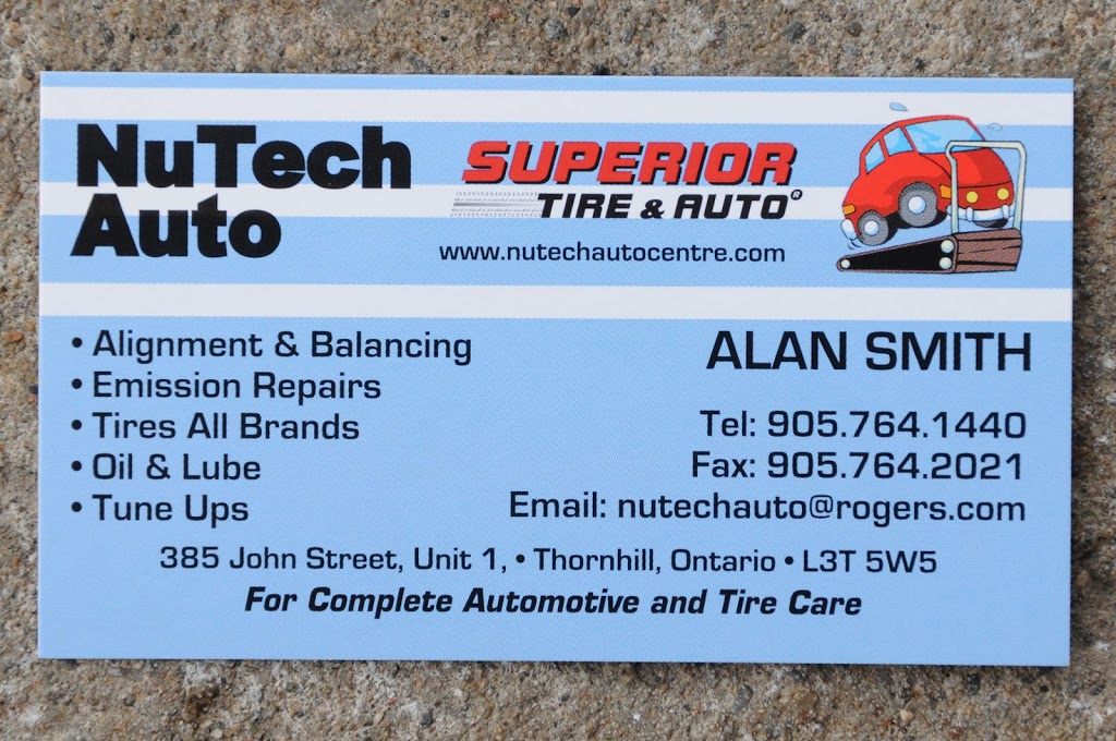 Superior Tire & Auto | 385 John St, Thornhill, ON L3T 5W5, Canada | Phone: (905) 764-1440
