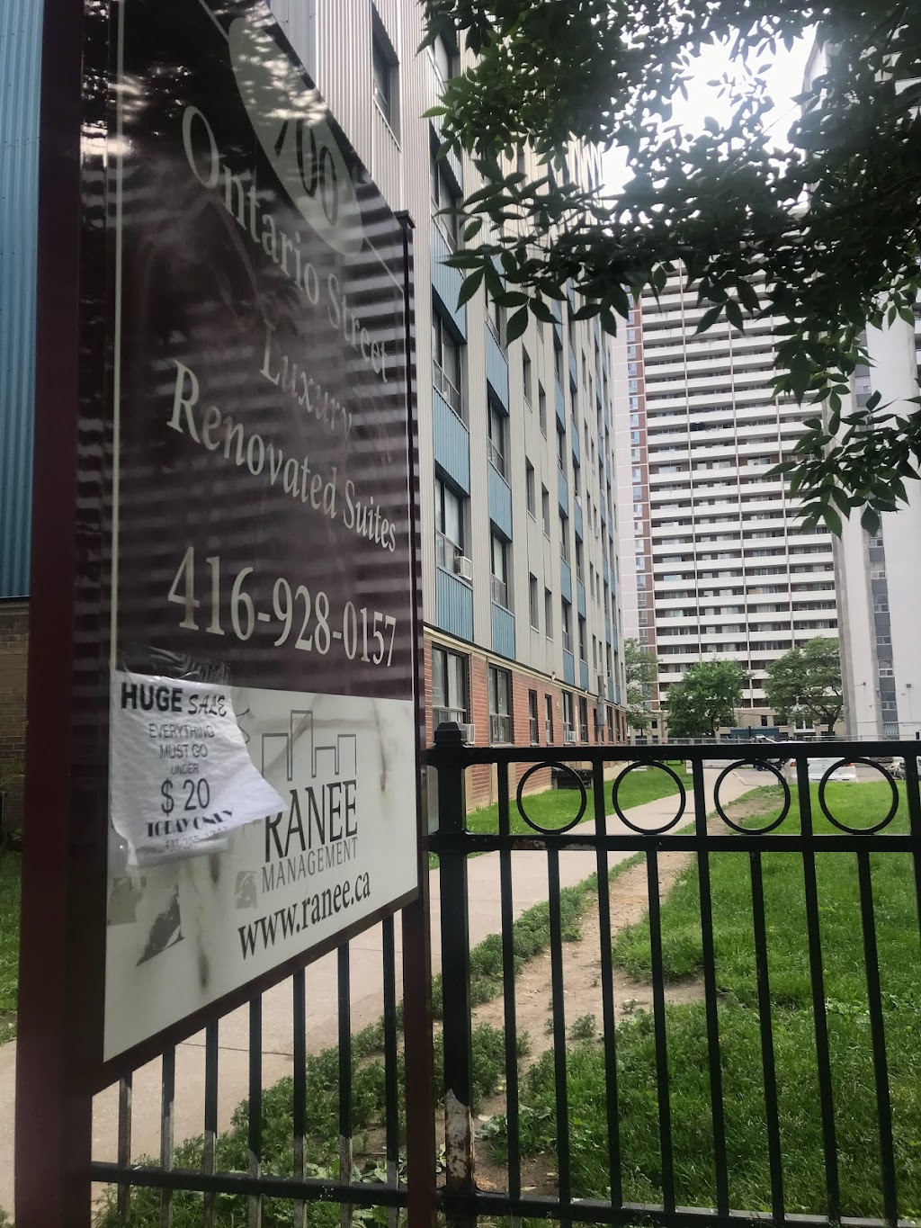 Ranee Management Toronto Rentals | 700 Ontario St #202, Toronto, ON M4X 1N2, Canada | Phone: (647) 707-6917