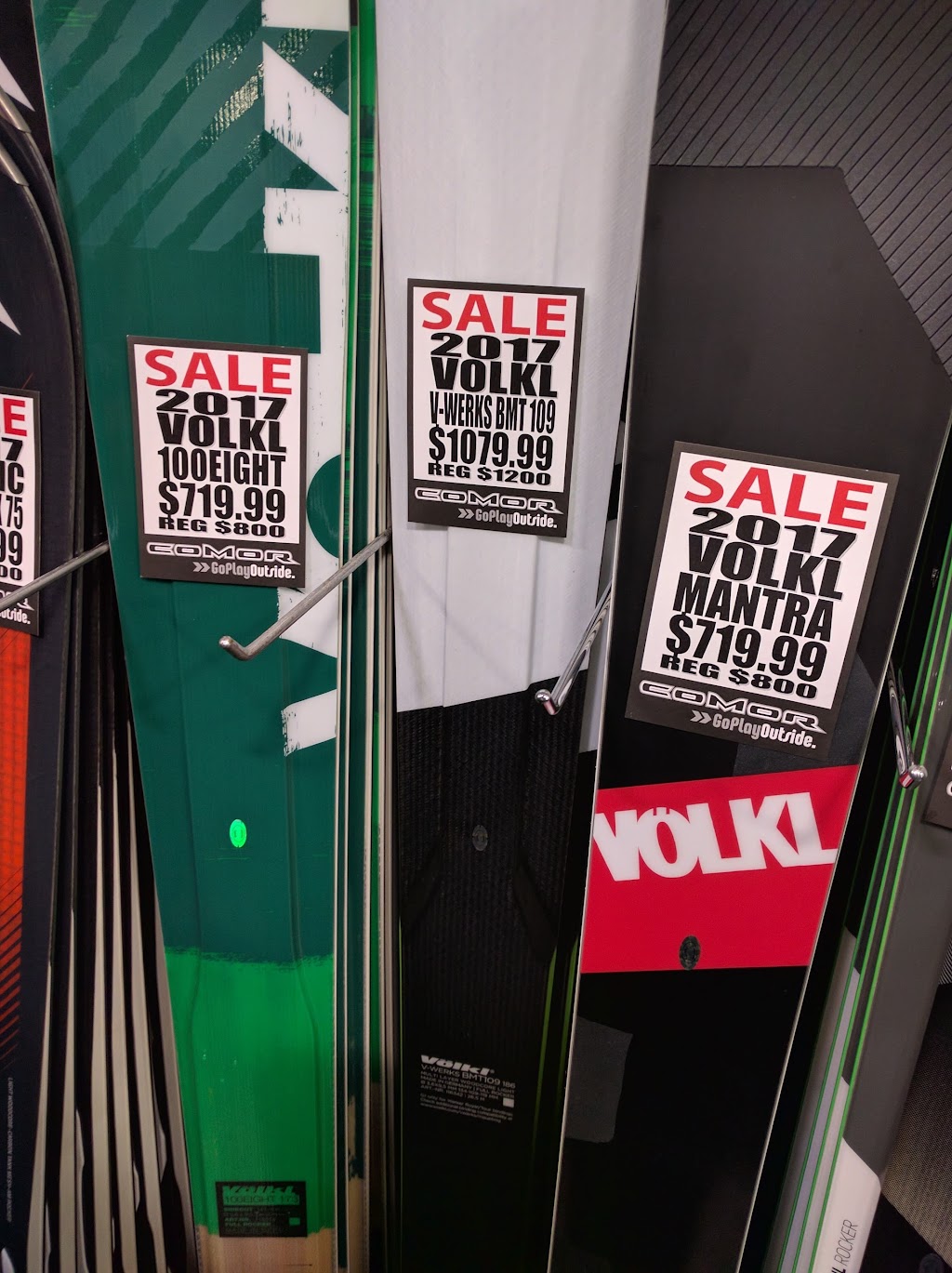 Comor - Go Play Outside | 4338 Main St, Whistler, BC V0N 1B4, Canada | Phone: (604) 938-8898