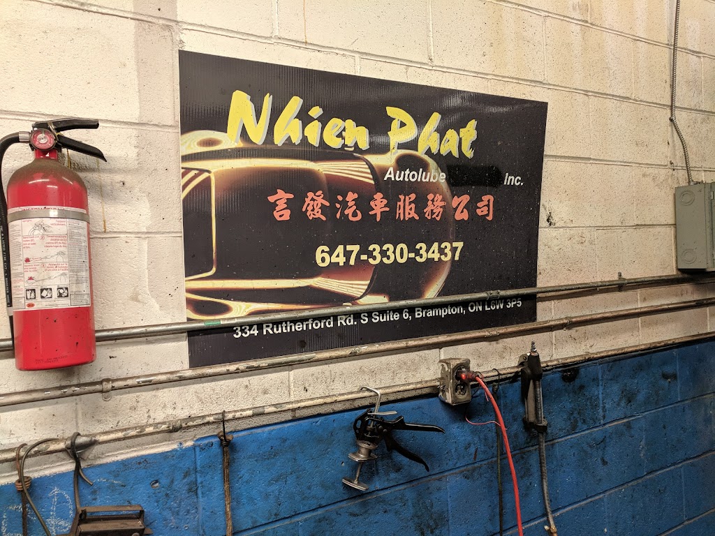 Nhien Phat Autolube Inc. | car repair | 334 Rutherford Rd S Unit 6, Brampton, ON L6W 3K6, Canada | 6473303437 OR +1 647-330-3437