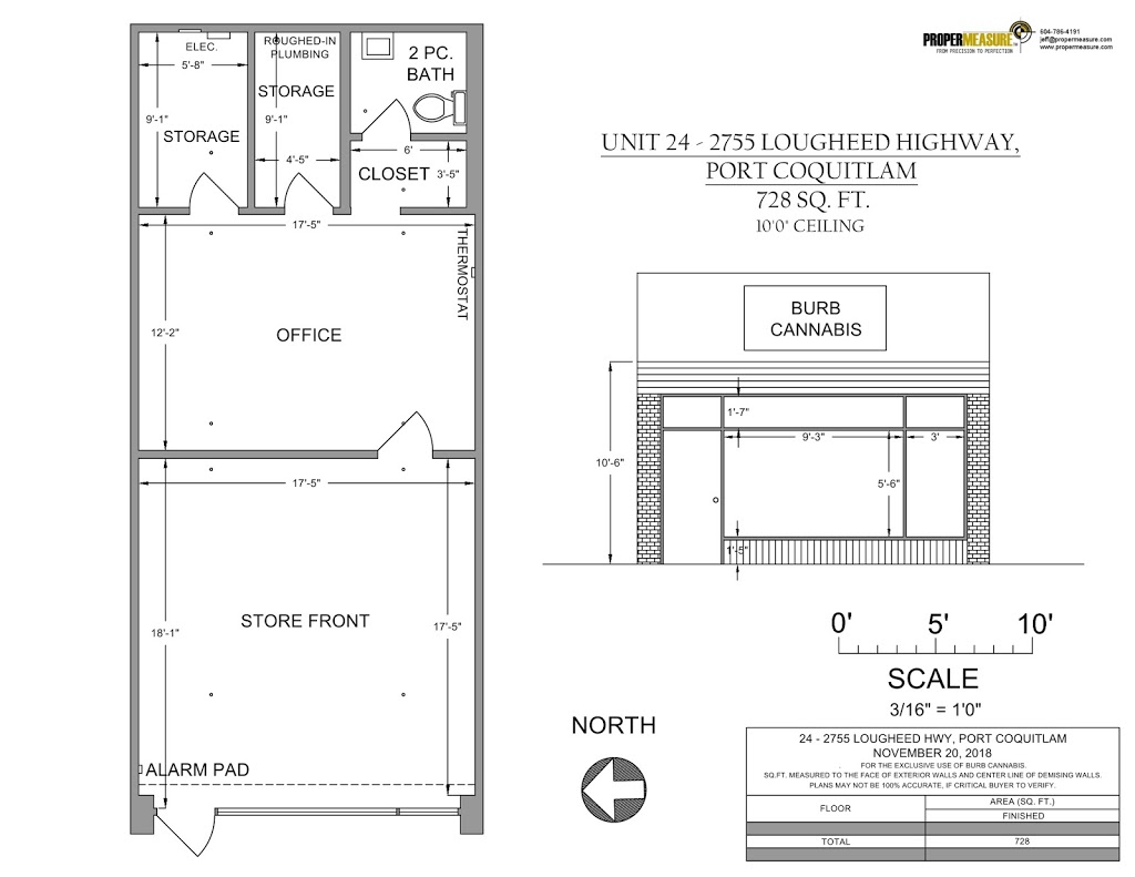 Proper Measure | 12565 190a St #109, Pitt Meadows, BC V3Y 0E1, Canada | Phone: (604) 786-4191