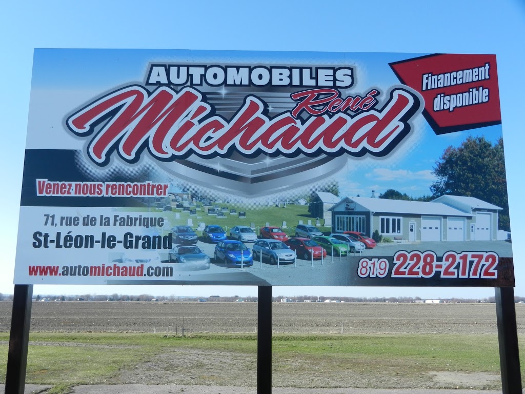 Automobile René Michaud Enr | 71 Rue de la Fabrique, Saint-Léon, QC J0K 2W0, Canada | Phone: (819) 228-2172