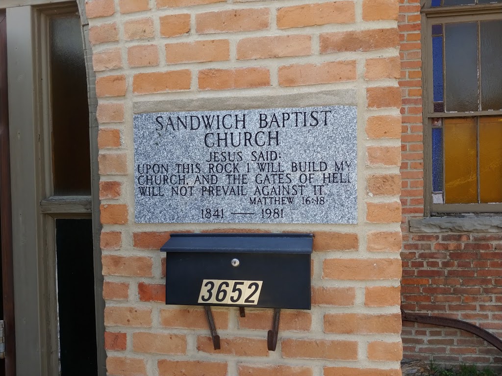 Sandwich First Baptist Church | 3652 Peter St, Windsor, ON N9C 1J7, Canada | Phone: (519) 252-4917