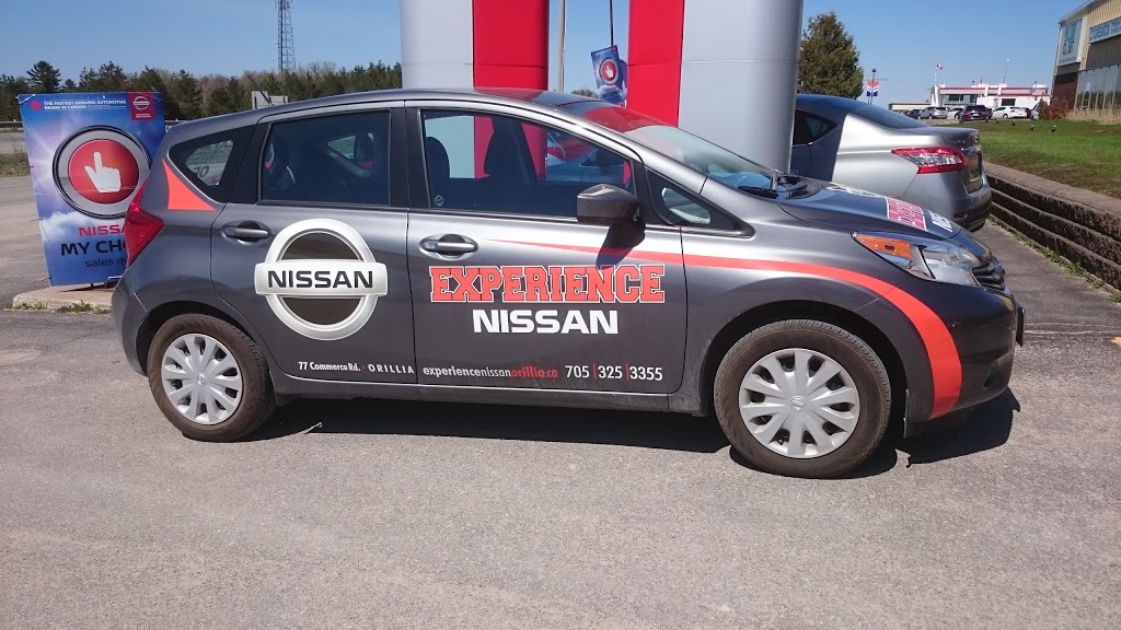 Experience Nissan | 77 Commerce Rd, Orillia, ON L3V 0Z2, Canada | Phone: (866) 885-5367