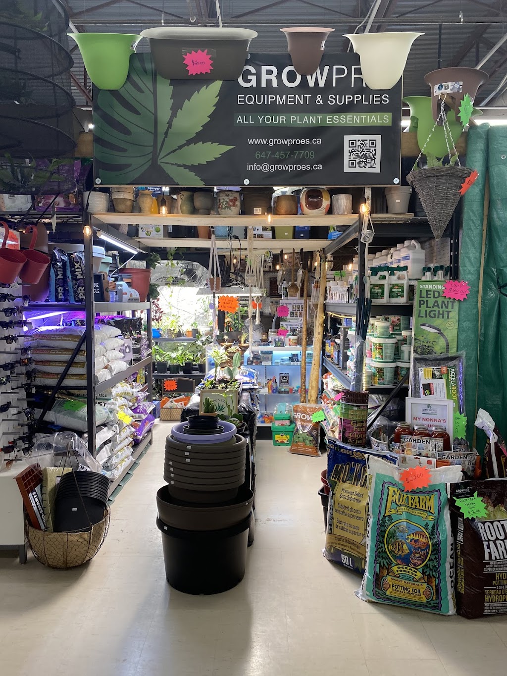 Grow Pro Equipment & Supplies | 1281 Ilona Park Rd, Pickering, ON L1W 1E5, Canada | Phone: (647) 457-7709