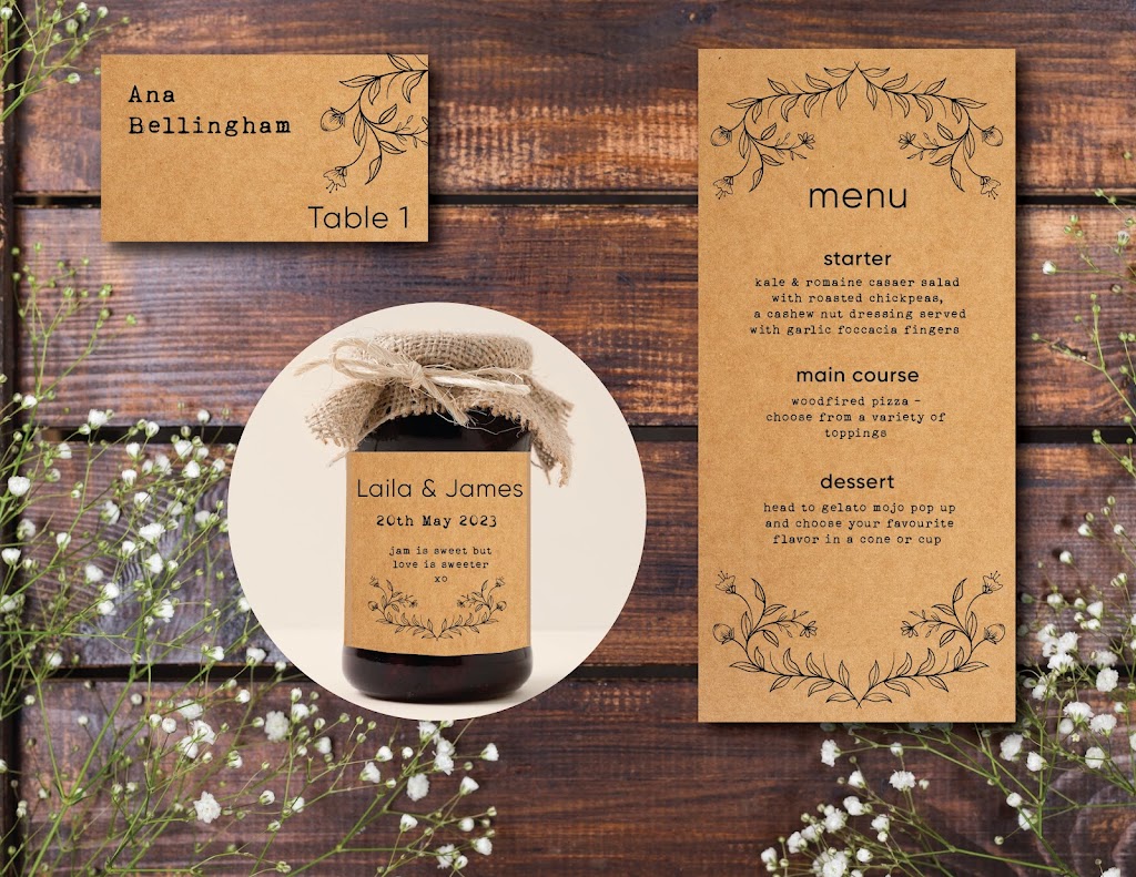 Wedding Stationery by Blue Paper Crane | 34834 Page Rd, Abbotsford, BC V3G 1N8, Canada | Phone: (604) 719-3037