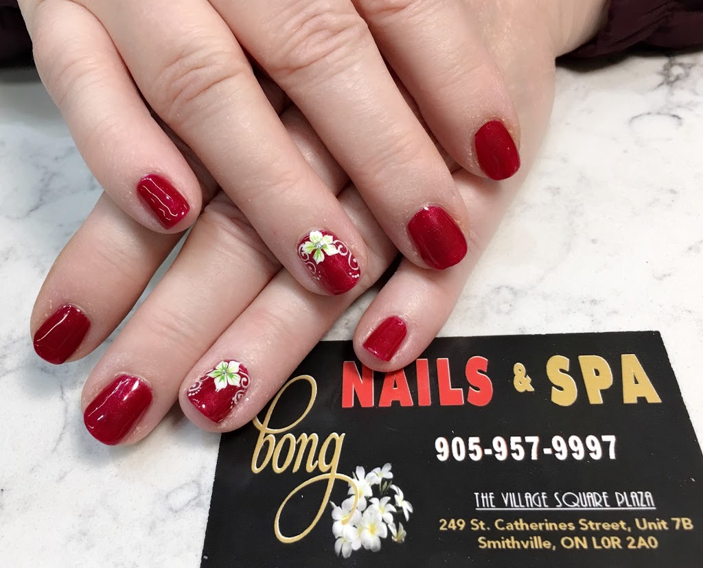 Bong Nails & Spa | 249 St Catharines St #7b, Smithville, ON L0R 2A0, Canada | Phone: (905) 957-9997
