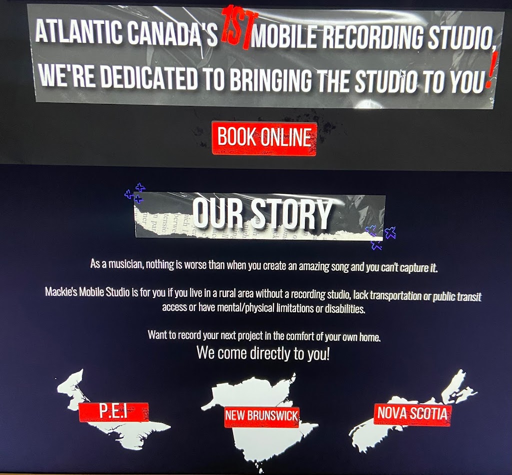 Mackies Mobile Studio | Bunker Hill, Stellarton, NS B0K 1S0, Canada | Phone: (782) 233-3355