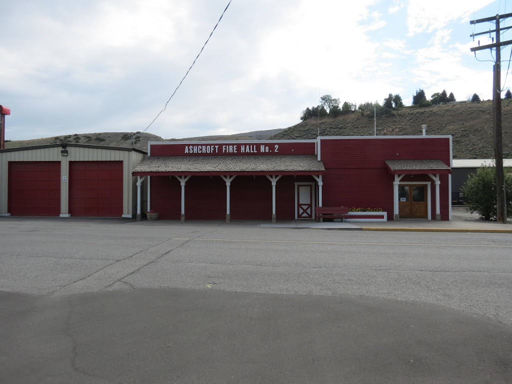 Ashcroft Fire hall No.2 | 302 Railway Ave, Ashcroft, BC V0K 1A0, Canada | Phone: (250) 453-2233