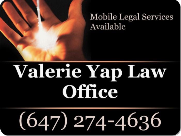 Valerie Yap, Barrister & Solicitor, Notary Public 1350 Pickwick Dr