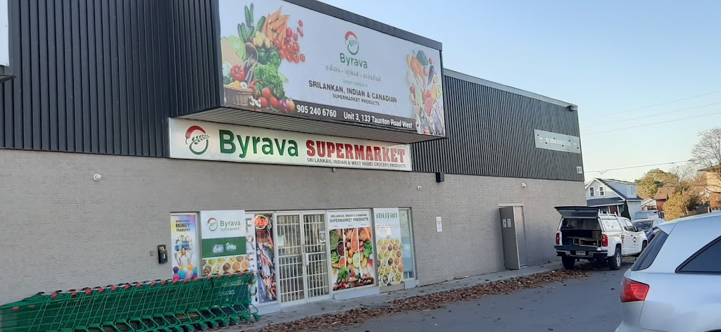 Byrava Supermarket | store | 133 Taunton Rd W, Oshawa, ON L1G 3T4, Canada | 9052406760 OR +1 905-240-6760