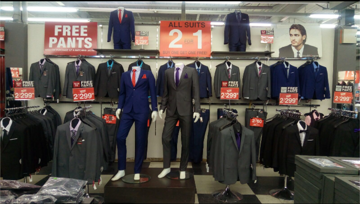 International Clothiers | 1555 Regent Ave W, Winnipeg, MB R2C 4J2, Canada | Phone: (204) 815-5387