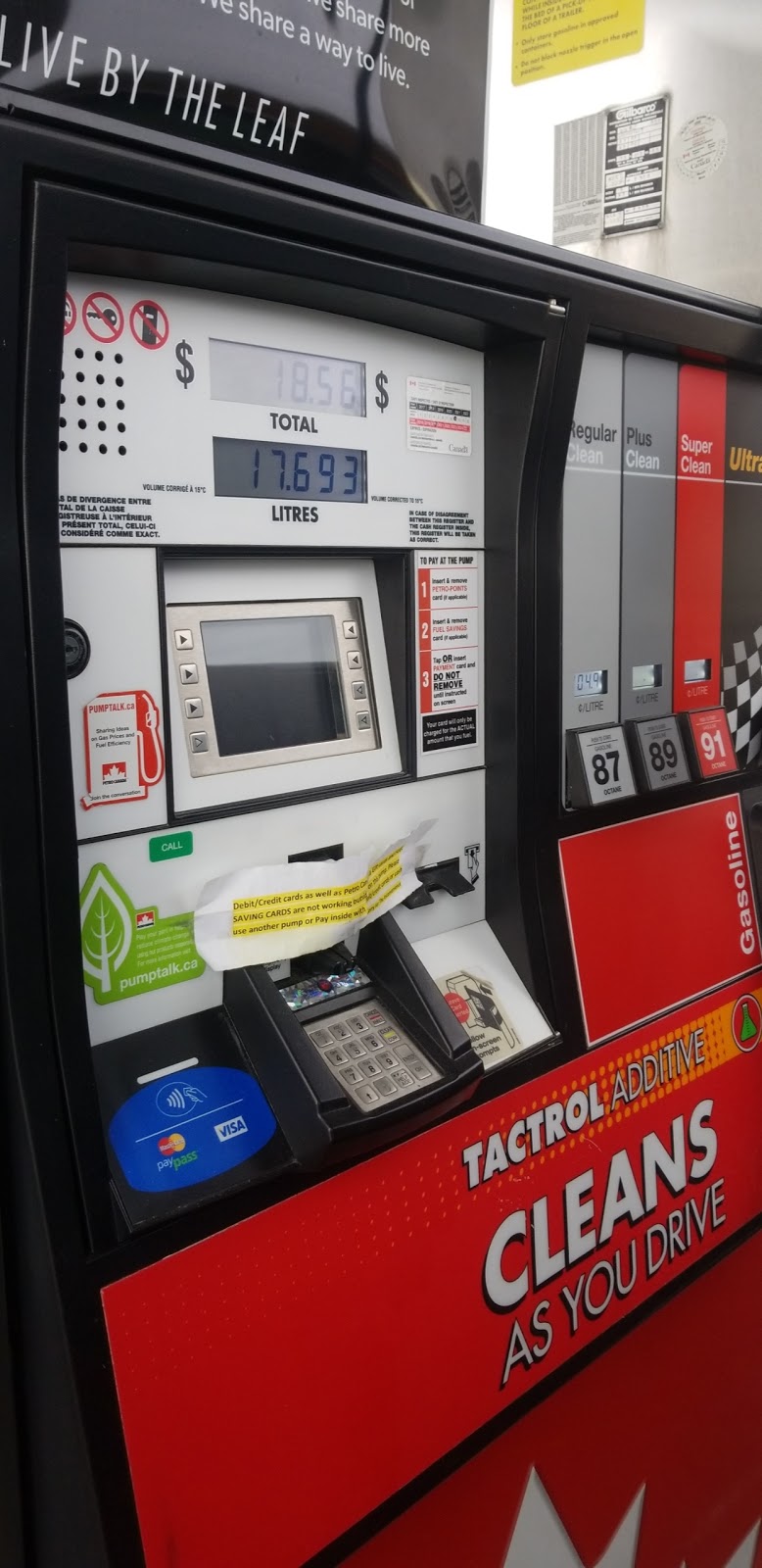 Petro-Canada | 58 Dundas St W, Belleville, ON K8P 1A3, Canada | Phone: (613) 962-7653