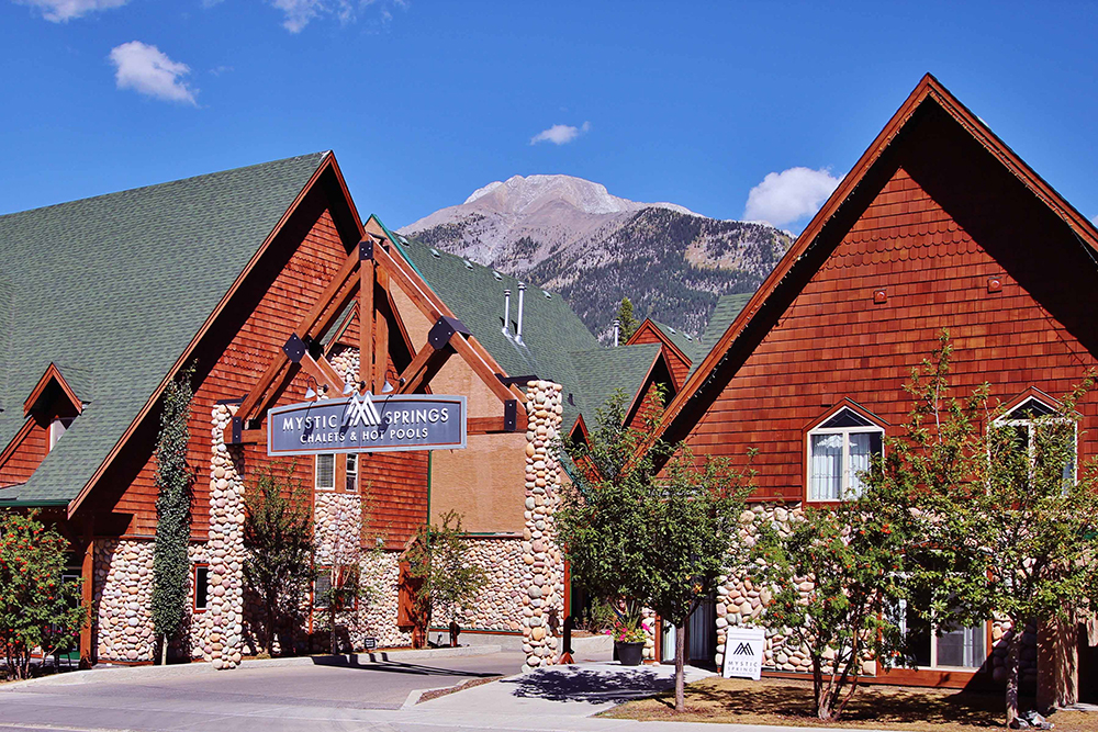 Mystic Springs Chalets & Hot Pools | 140 Kananaskis Way, Canmore, AB T1W 2X2, Canada | Phone: (403) 961-0059