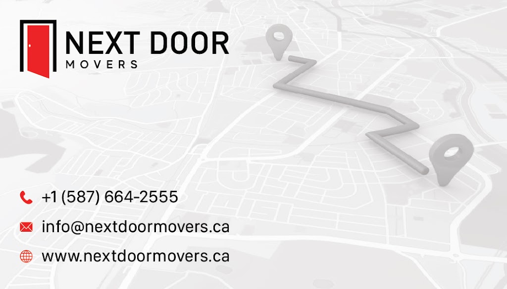 NextDoor Movers | point of interest | 2522 11 Ave SE, Calgary, AB T2A 0E3, Canada | 5876642555 OR +1 587-664-2555