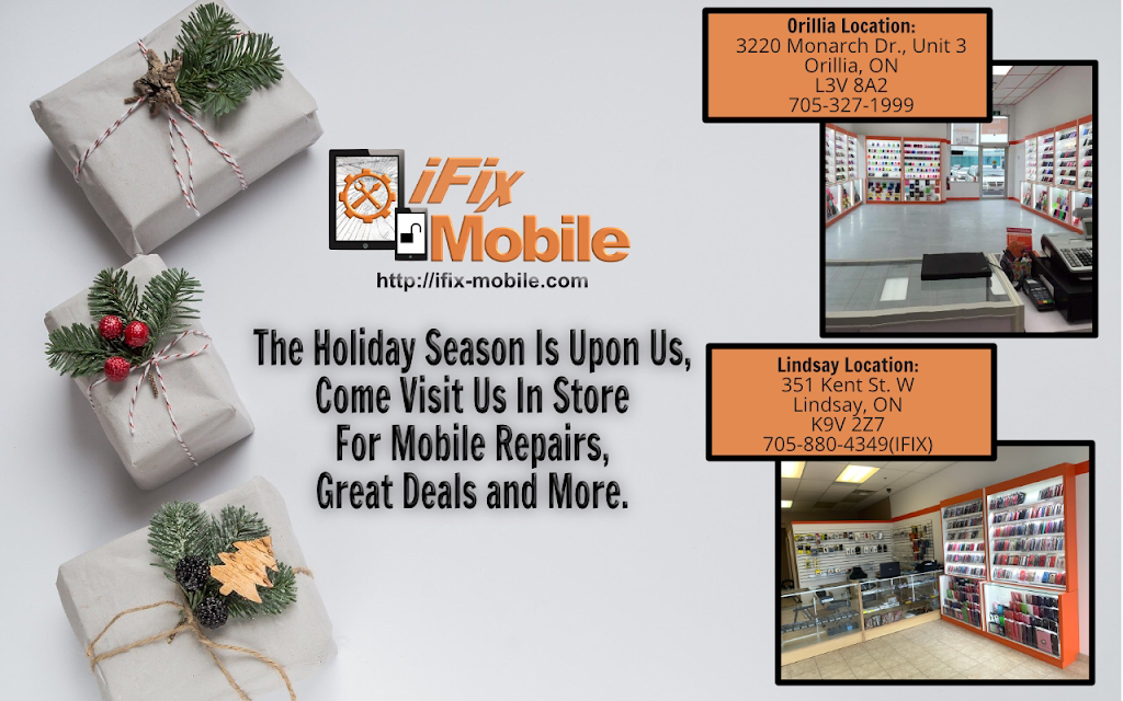 iFix Mobile | 3220 Monarch Dr Unit 3, Orillia, ON L3V 8A2, Canada | Phone: (705) 327-1999