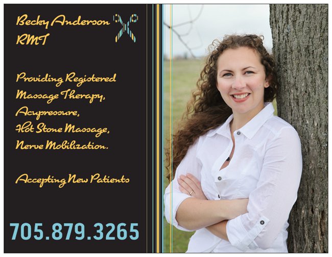 Axis Therapeutics Becky & Jeff Anderson RMT | 77 Pickerel Point Rd, Lindsay, ON K9V 4R6, Canada | Phone: (705) 879-3265