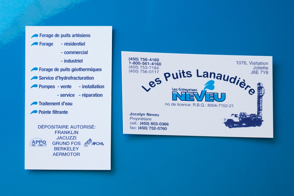 Puits Lanaudière | 1076 Rue de la Visitation, Saint-Charles-Borromée, QC J6E 7Y8, Canada | Phone: (450) 756-4160