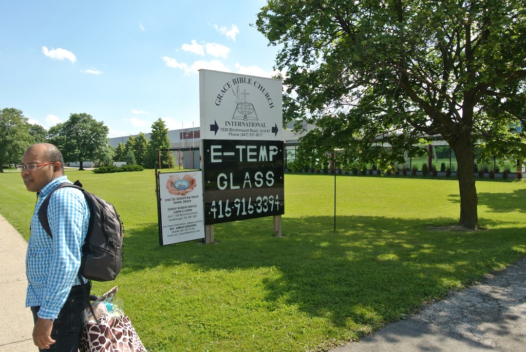 Grace Bible Church International | 1530 Birchmount Rd #7, Scarborough, ON M1P 2G9, Canada | Phone: (647) 531-6017