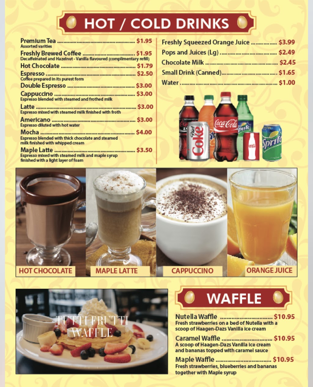 Golden Eggs | 14 Lisa St #17, Brampton, ON L6T 4W2, Canada | Phone: (905) 497-7955