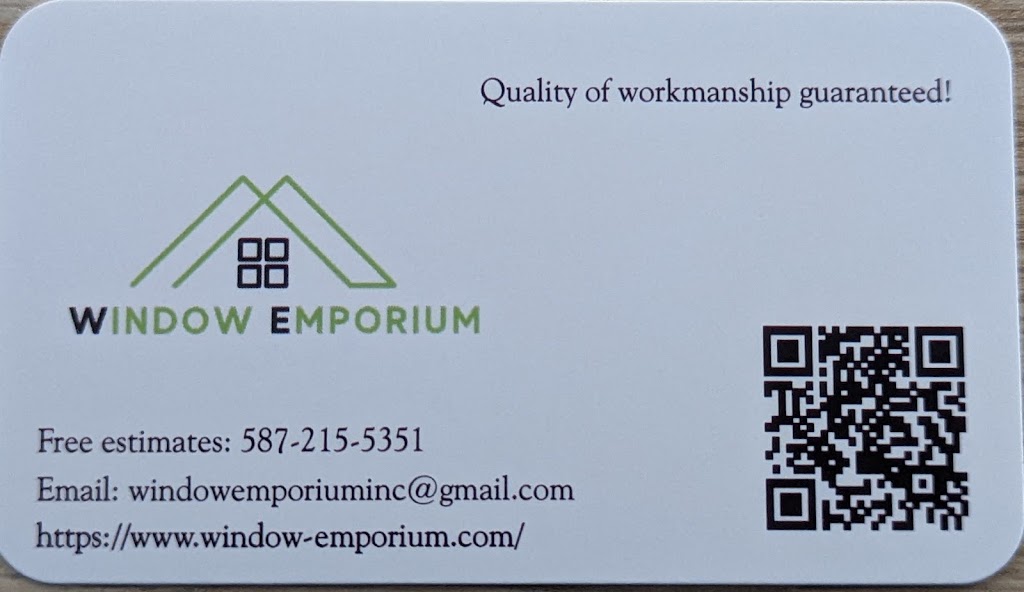 Window Emporium | 142 Winston Dr SW, Calgary, AB T3C 2P9, Canada | Phone: (587) 215-5351