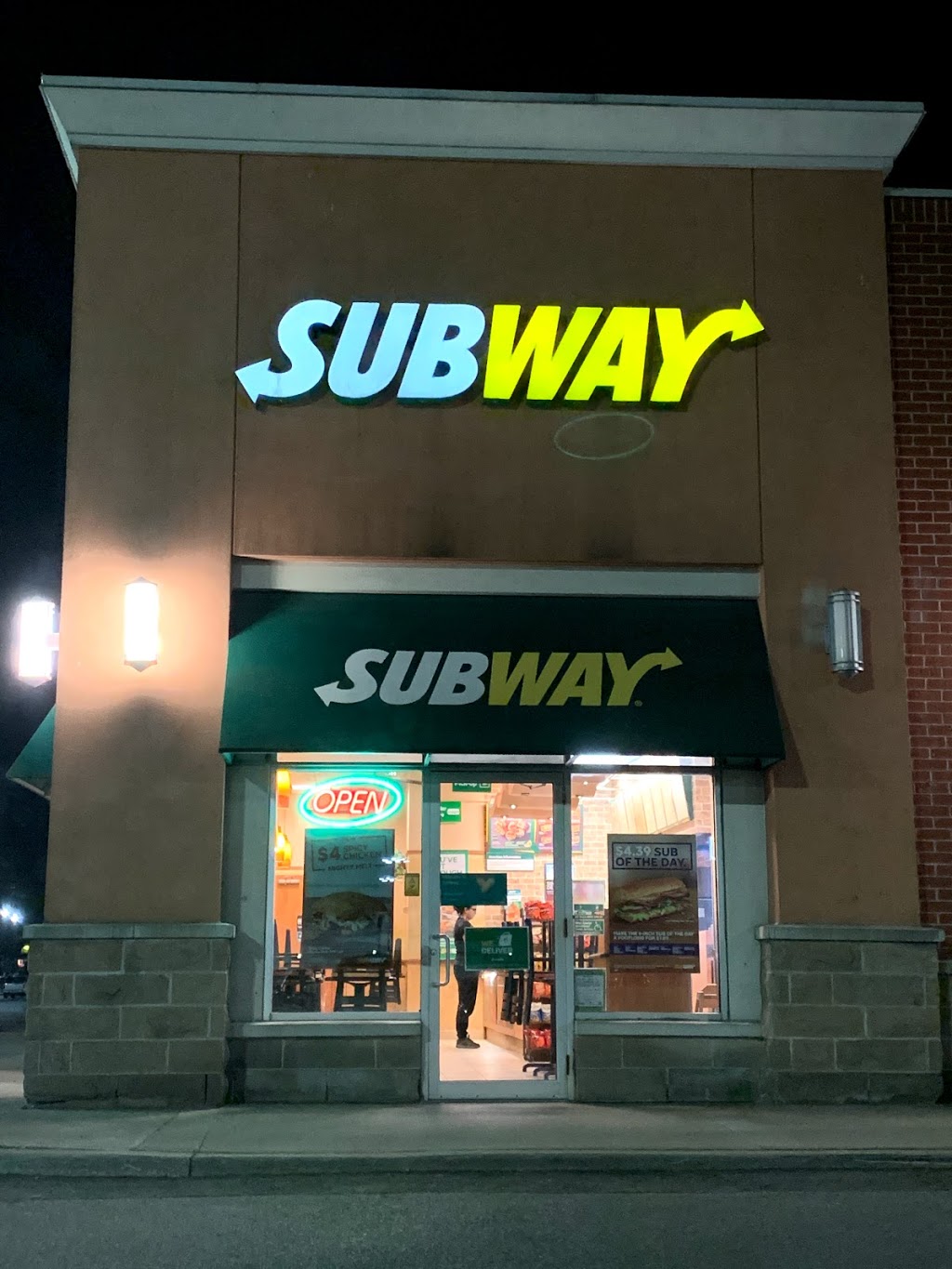 Subway | 1899 Brock Rd, Pickering, ON L1V 4H7, Canada | Phone: (905) 619-9436