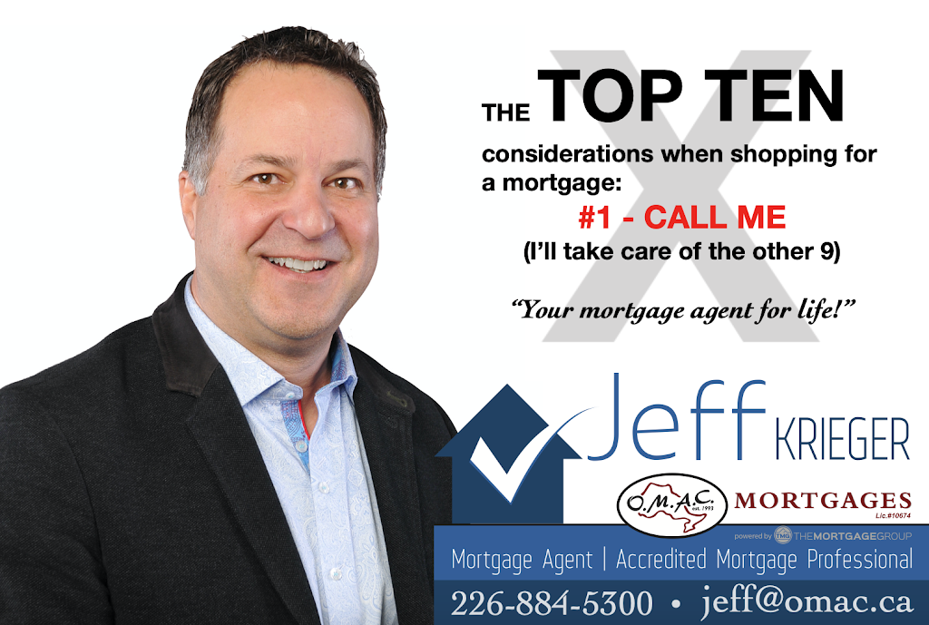 Jeff Krieger - OMAC Mortgages | 217 Wharncliffe Rd S 2nd Floor, Unit A, London, ON N6J 2L2, Canada | Phone: (226) 884-5300