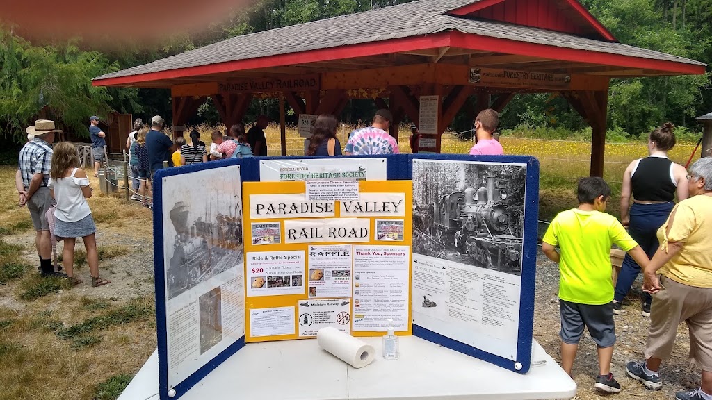 Paradise Valley Miniature Railroad | 4365 McLeod Rd, Powell River, BC V8A 0T1, Canada | Phone: (604) 413-1224