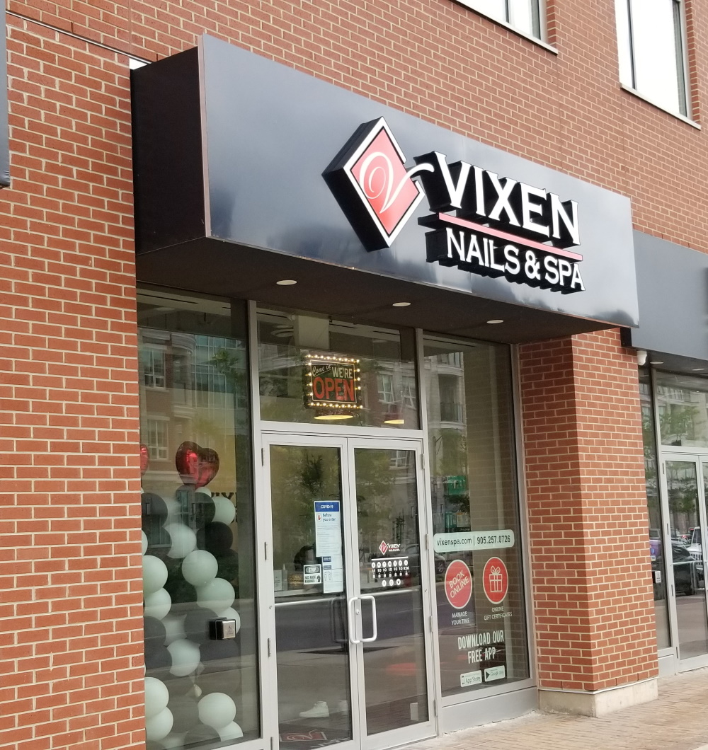 Vixen Nails & Spa | Oakville | 209 Oak Park Blvd Unit# 103, Oakville, ON L6H 0M2, Canada | Phone: (905) 257-0726