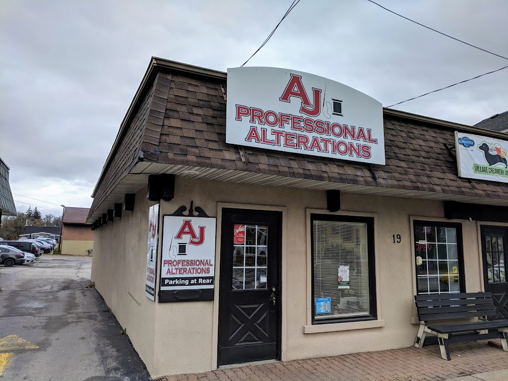 A & J Professional Alterations | point of interest | 19 Main St S, Waterdown, ON L0R 2H0, Canada | 9056892228 OR +1 905-689-2228