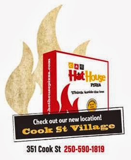 Hot House Pizza | 351 Cook St, Victoria, BC V8V 3X6, Canada | Phone: (250) 590-1819