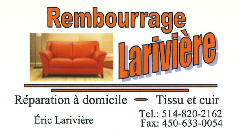 Rembourrage Larivière Delson | 98 Rue Beauvais, Delson, QC J5B 1W8, Canada | Phone: (514) 820-2162