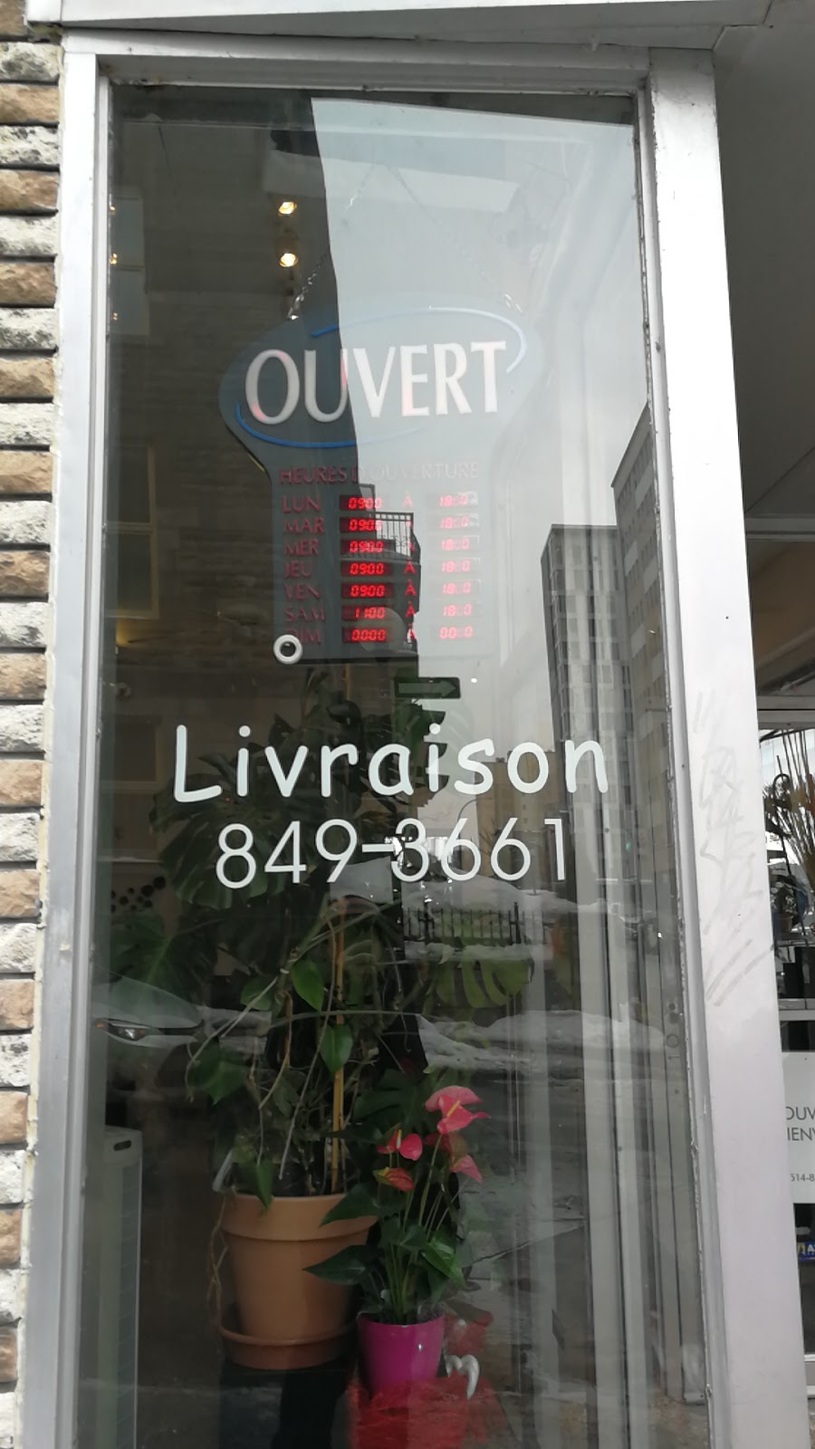 Fleuriste Louis Quinze | 1047 Rue Saint-Denis, Montréal, QC H2X 3H9, Canada | Phone: (514) 849-3661
