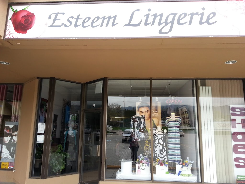 Esteem Lingerie | 2484 Main Street #23, Westridge Shopping Centre, West Kelowna, BC V4T 2G2, Canada | Phone: (250) 768-0171